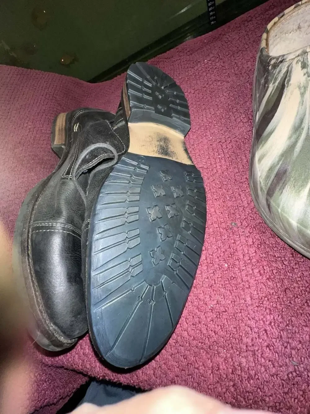 Steve Madden Hanssel Men's Leather Cap Toe Derby Dress Shoes